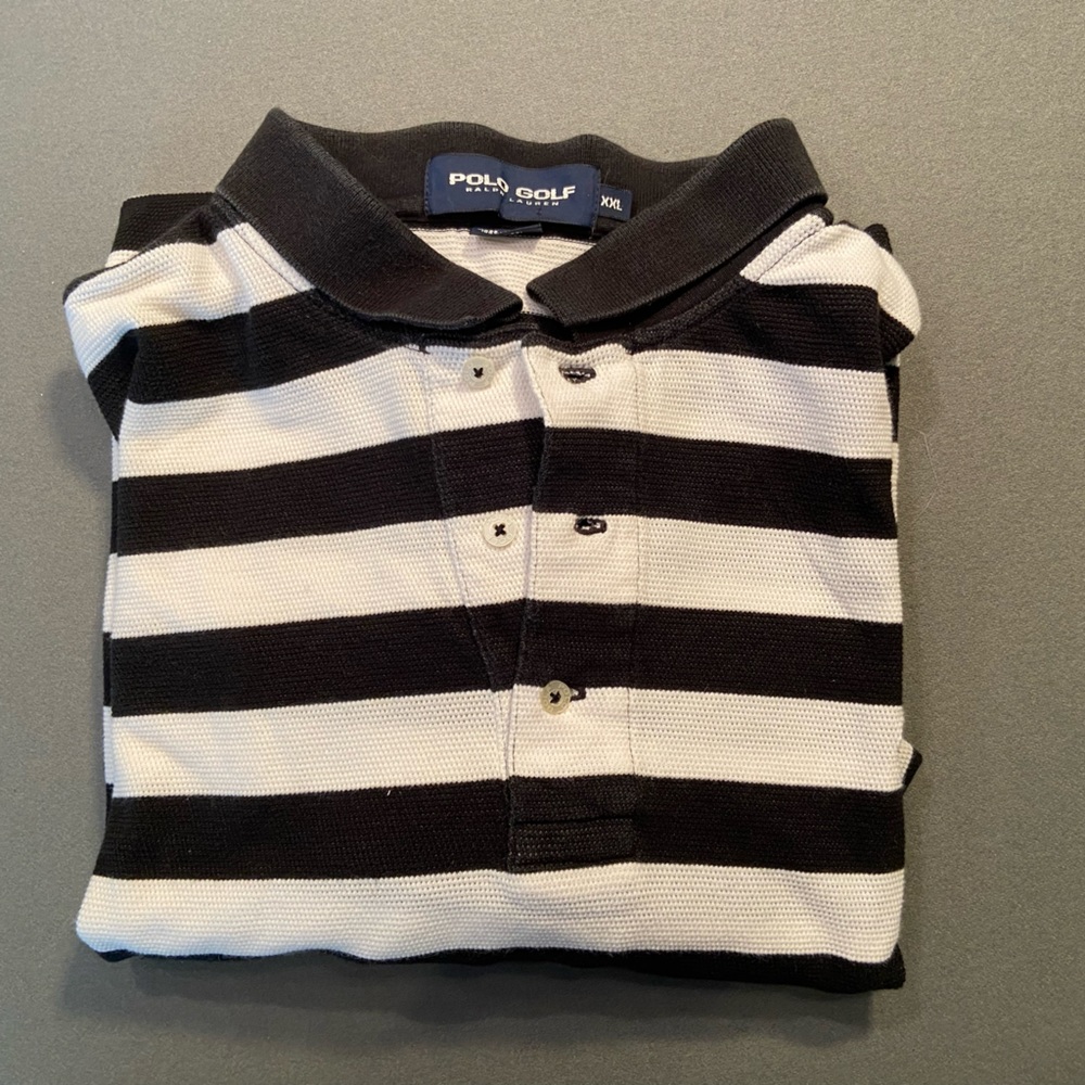 Polo Golf Ralph‎ Lauren, Men’s, Striped, short sleeve, polo shirt size XXL